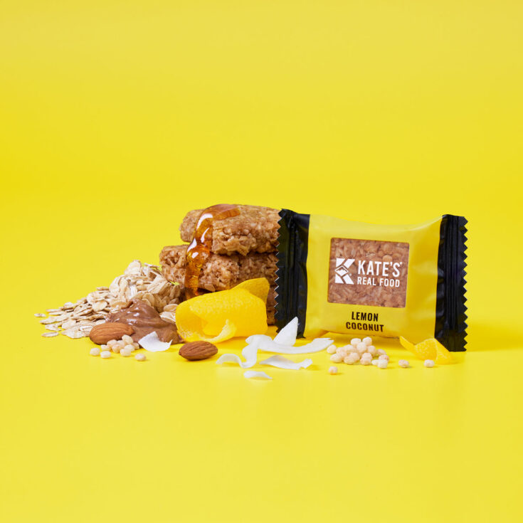 Image for Lemon Coconut Kids Bars | Organic & Gluten-Free Snacks Kate's Real Food