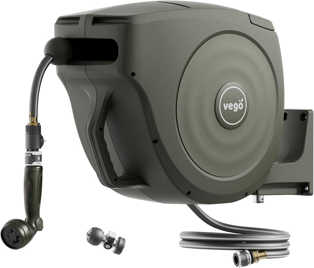 Vego Retractable Hose Reel Set