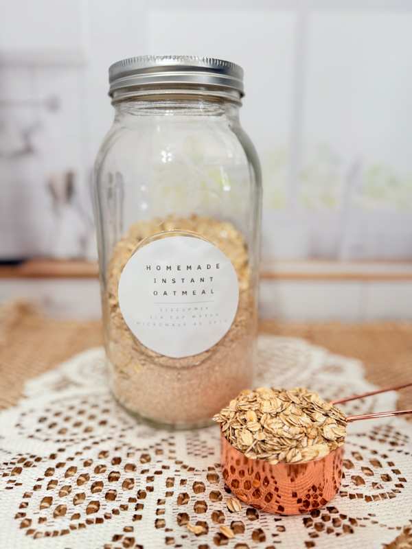 Homemade Instant Oatmeal Packets