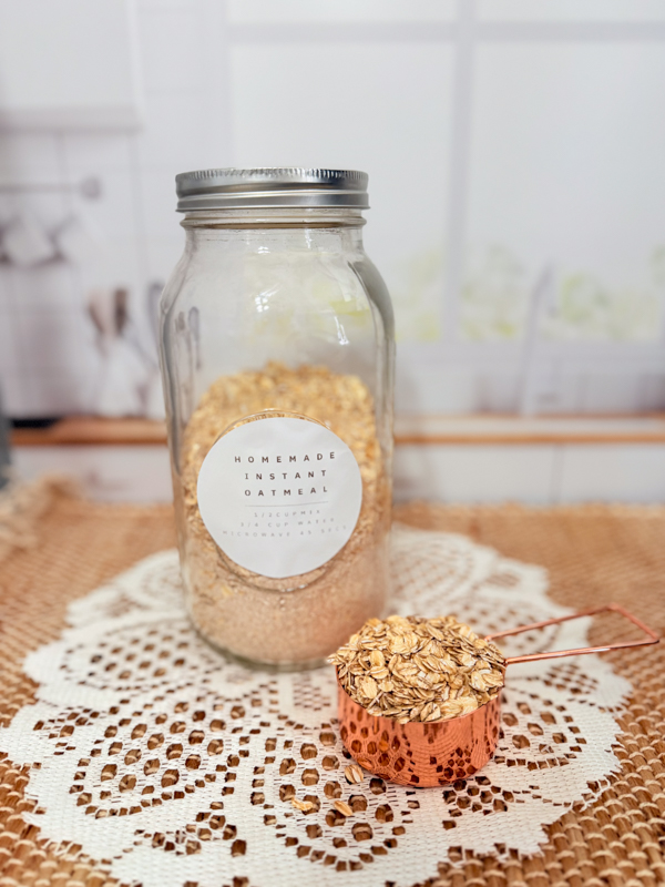 Homemade Instant Oatmeal Packets