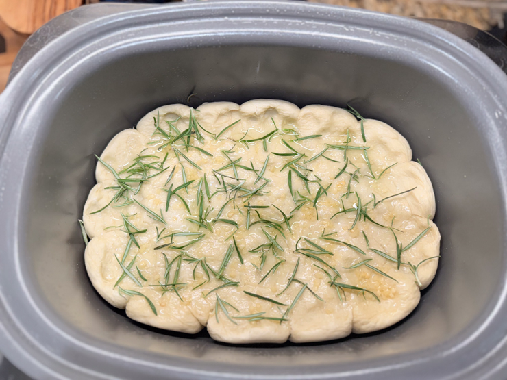 Slow Cooker Focaccia Bread-2
