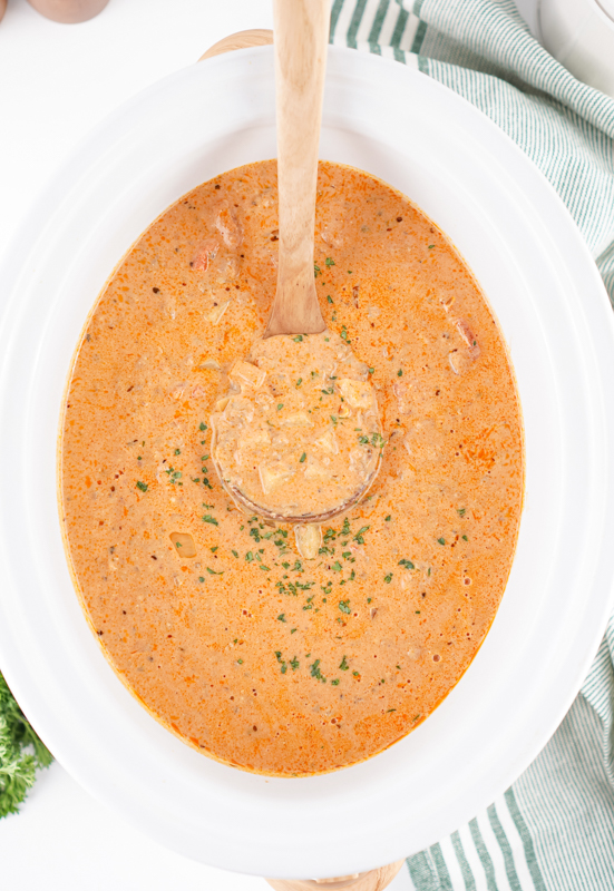 Crockpot Sausage Potato Soup