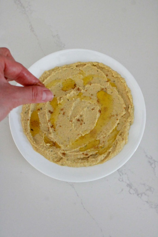 Overview of Dill Pickle Hummus