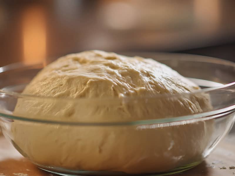 dough rising