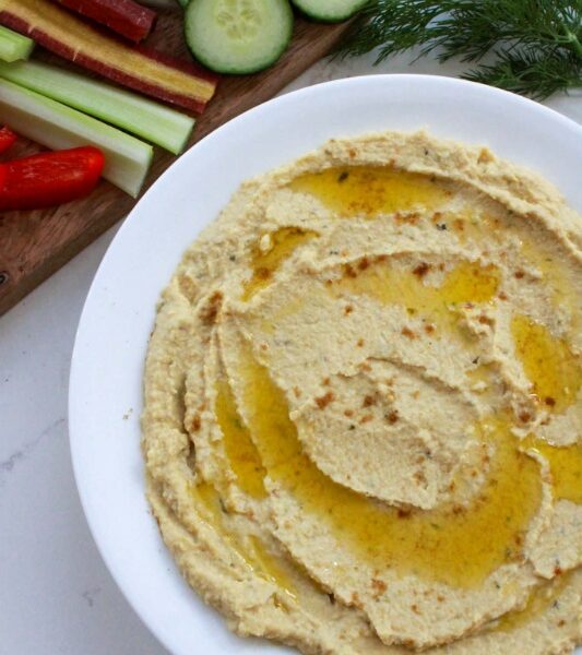 Dill Pickle Hummus