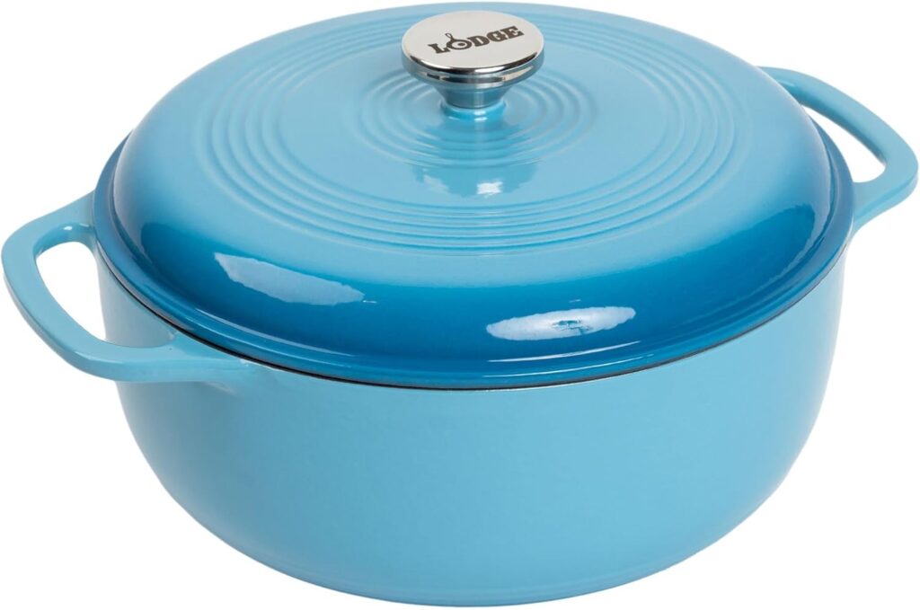 Lodge Essential Enamel Cast Iron Dutch Oven 6Qt.