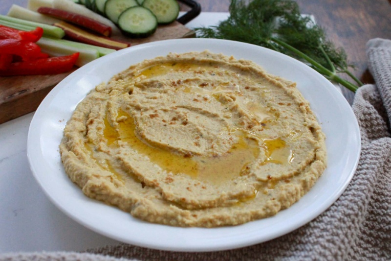 Dill Pickle Hummus