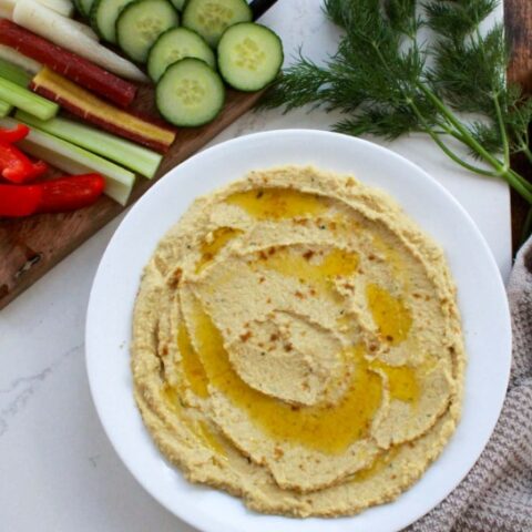 Recipe Card Dill Pickle Hummus