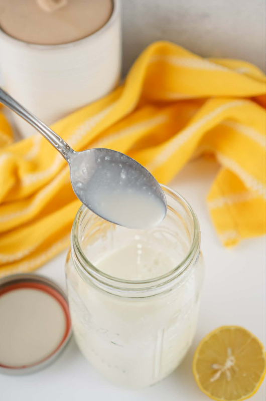 spoonfull of buttermilk