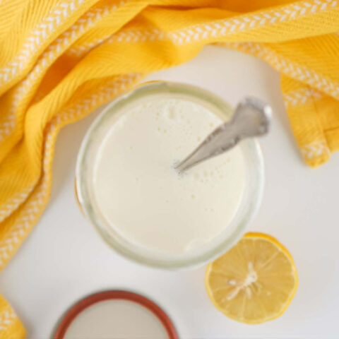 Homemade Buttermilk Recipe Card