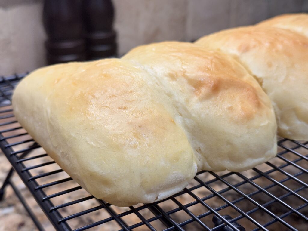 Homemade Hot Dog Buns