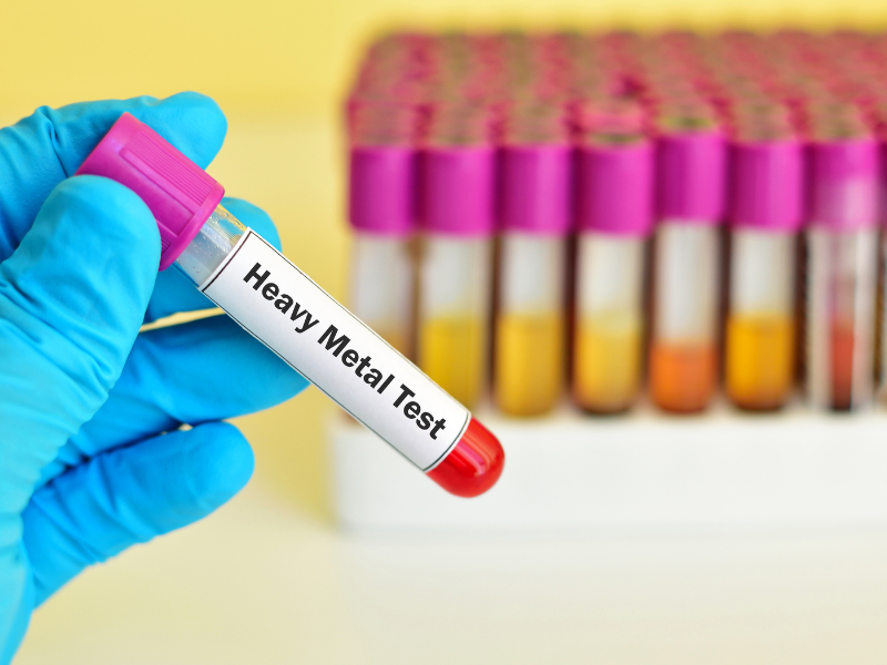heavy metal test for heavy metal toxins