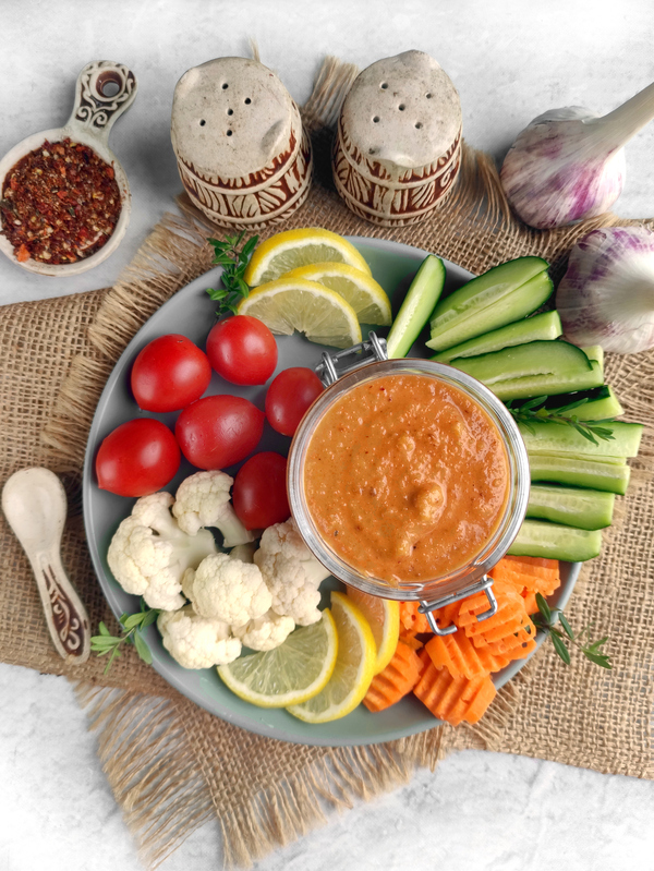 Thai Peanut Sauce with vegetables