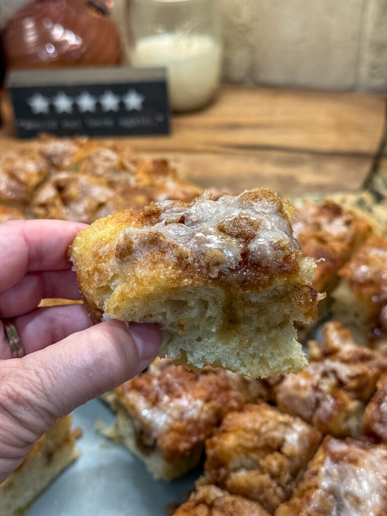 Cinnamon Roll Focaccia Bread