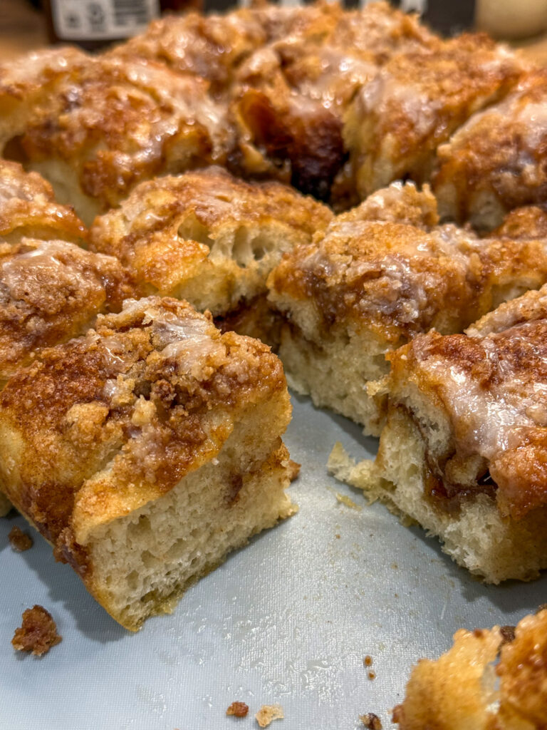 Cinnamon Roll Focaccia Bread Feature Image
