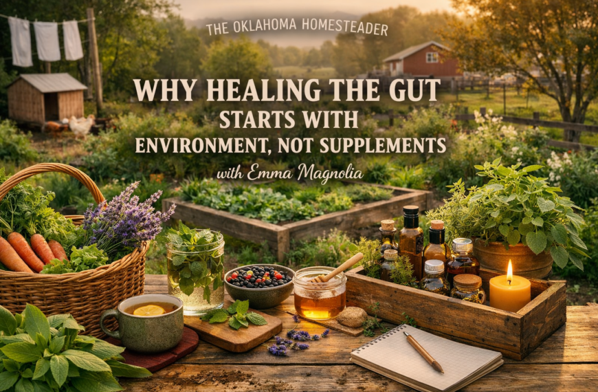 Why Healing the Gut Starts With Environment, Not Supplements