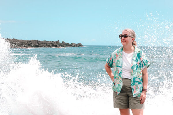 Melissa at the beach