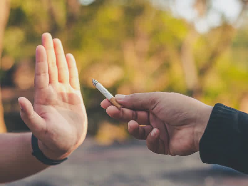 smoking and halotherapy