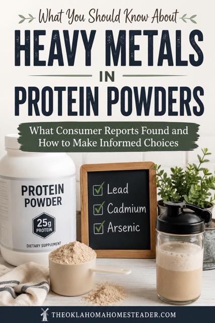 Heavy Metals in Protein Powders
