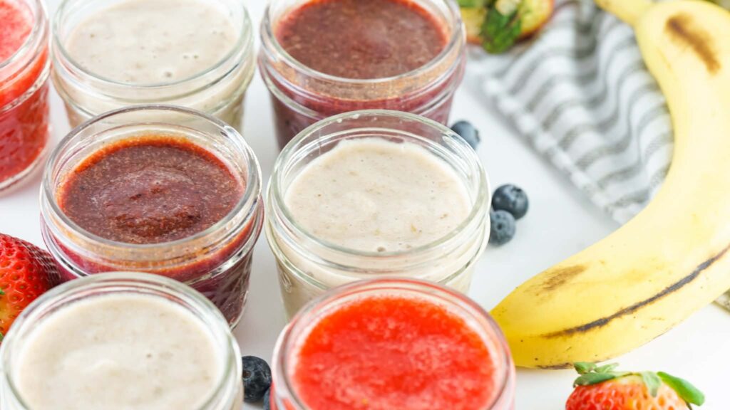 Homemade Stage 1 Baby Food