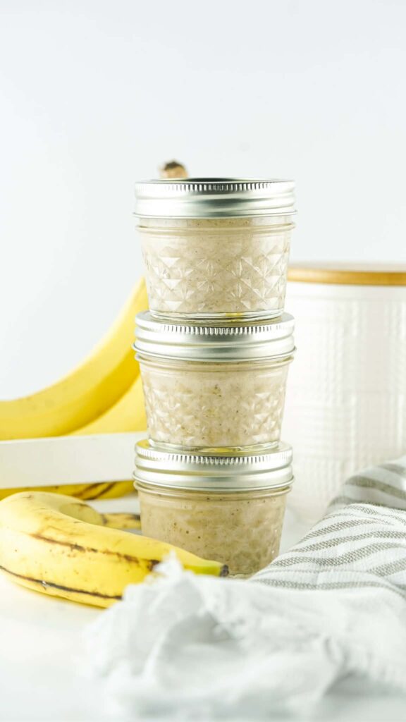 Homemade Stage 1 Baby Food Banana