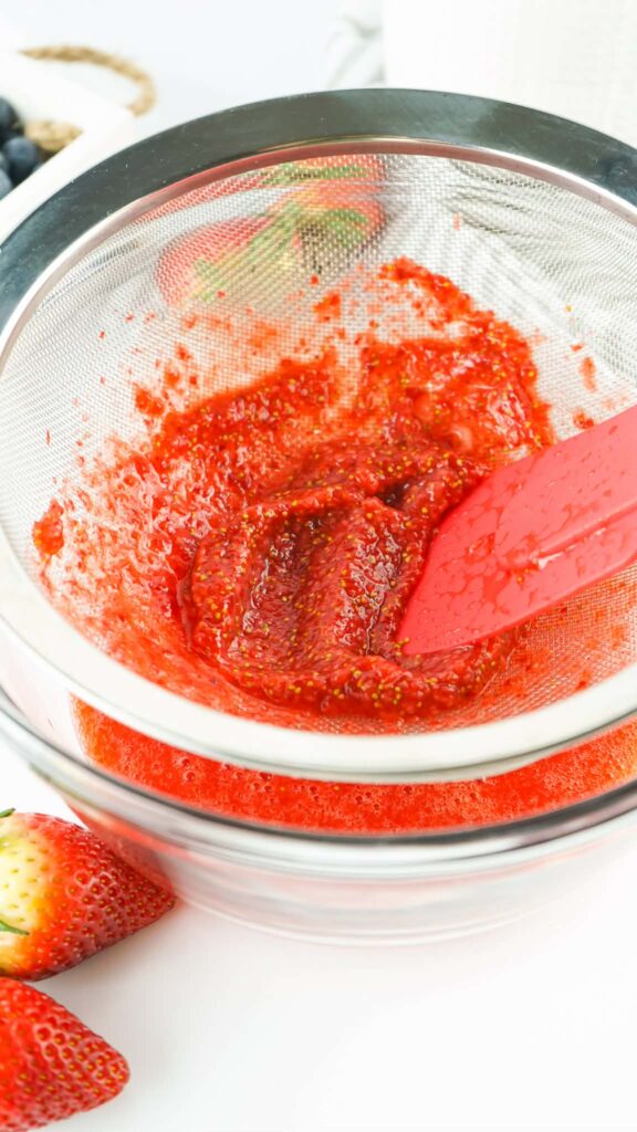 Pureed Strawberries