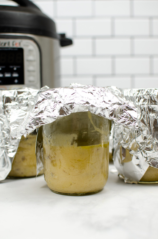 Instant Pot Banana Bread in a Jar 