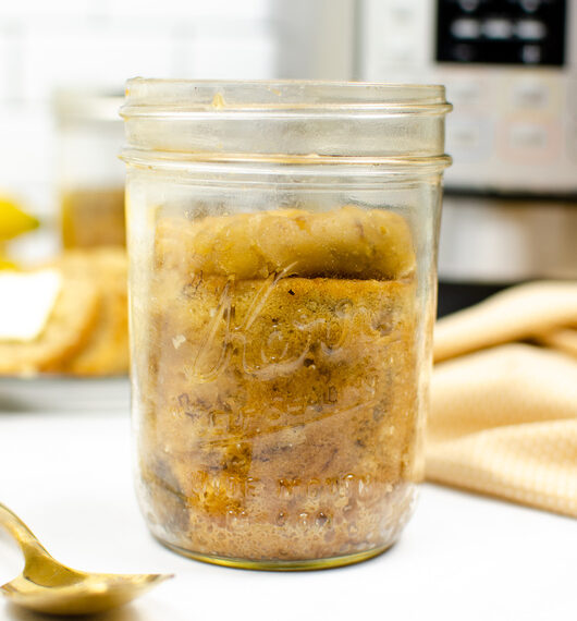 Instant Pot Banana Bread in a Jar x