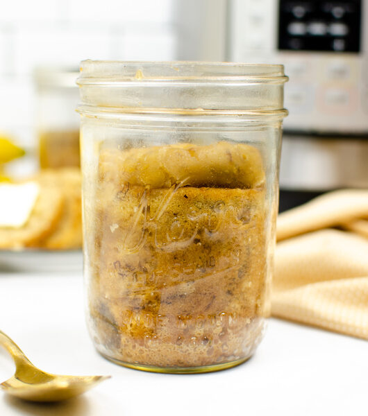 Instant Pot Banana Bread in a Jar x