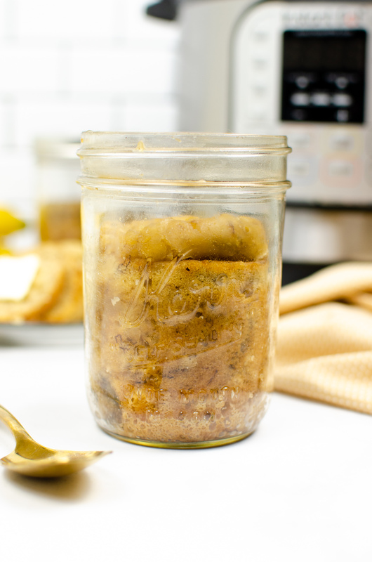 Instant Pot Banana Bread in a Jar x