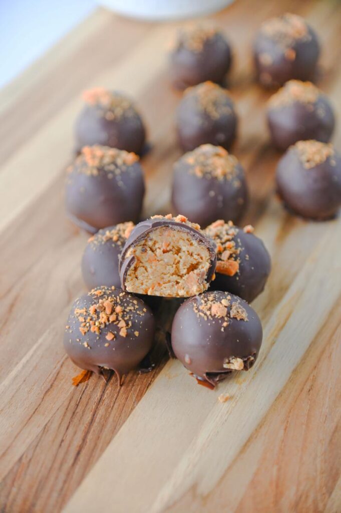 Finished Butterfinger Balls
