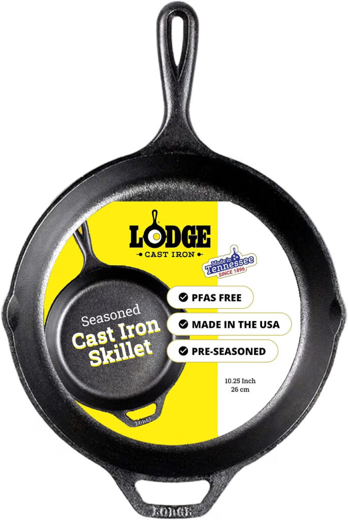 Lodge Cast Iron Skillet Non-Toxic Kitchen Swaps