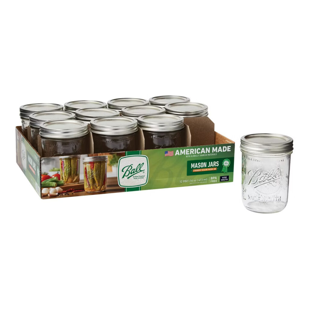 Ball Mason Canning Jars Non-Toxic Kitchen Swaps