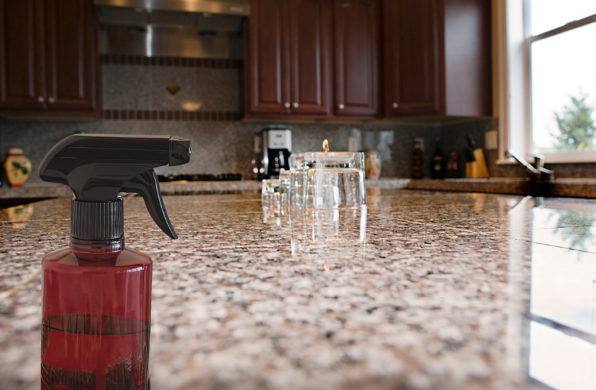 DIY Kitchen Spray Without Vinegar for Natural Cleaning