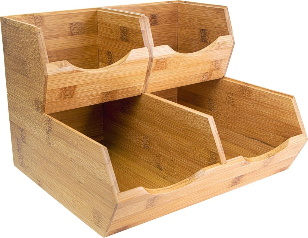 HOMESTEAD- Bamboo Pantry Storage Bins
