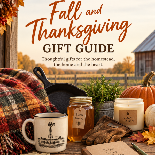 Fall & Thanksgiving Homestead Gift Guide