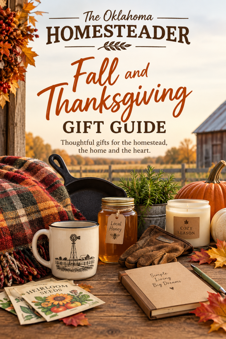 Fall & Thanksgiving Homestead Gift Guide