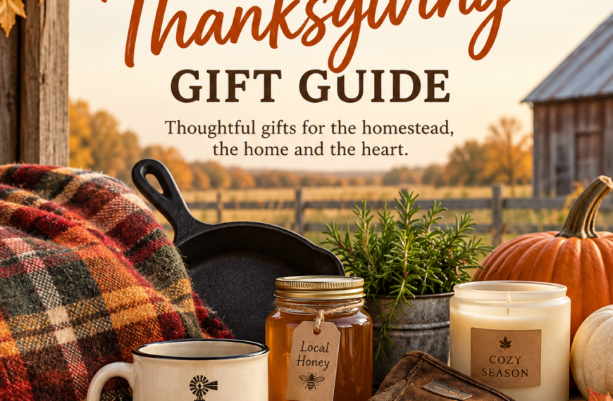 Fall & Thanksgiving Homestead Gift Guide