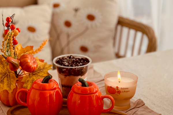 fall brunch table decor